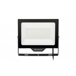Прожектор светодиодный СДО FL 10 C 100W VW 865 BK CL 277х220х30мм 100Вт 6500К IP65 уличный черн. Русский Свет 15081023056