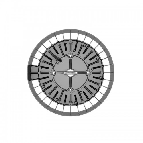 Светильник светодиодный ДСП IB 11 S 150W W 840 BK 298х298х112мм 150Вт 4000К IP65 High Bay подвес черн. Русский Свет 16091123170