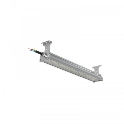 Светильник светодиодный ДСП WP 24 C 60W VW 840 L600 EL SI CL 680х100х85мм 60Вт 4000К IP66 пылевлагозащ. Русский Свет 27072423960