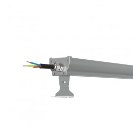 Светильник светодиодный ДСП WP 24 C 60W VW 840 L600 EL SI CL 680х100х85мм 60Вт 4000К IP66 пылевлагозащ. Русский Свет 27072423960