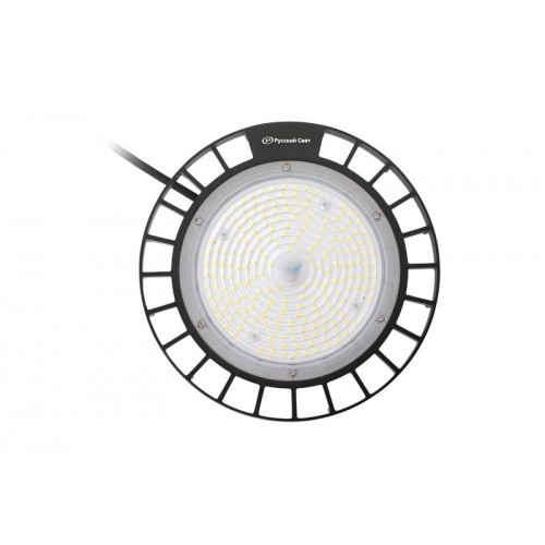 Светильник светодиодный ДСП IB 11 S 100W W 850 BK 257х257х155мм 100Вт 5000К IP65 High Bay подвесной черн. Русский Свет 16091124343
