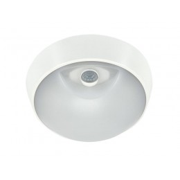 Светильник светодиодный WP 15 C 12W OP 840 D220 WH MDM 220х80мм 12Вт 4000К IP65 ЖКХ круглый пылевлагозащ. с датчиком движения бел. Русский Свет 15071523453