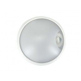 Светильник светодиодный WP 15 C 12W OP 840 D220 WH MDM 220х80мм 12Вт 4000К IP65 ЖКХ круглый пылевлагозащ. с датчиком движения бел. Русский Свет 15071523453