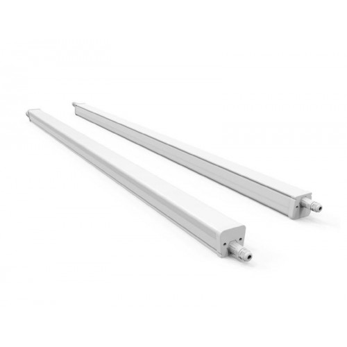 Светильник светодиодный ДСП WP 10 C 50W OP 840 L1500 G2 1444х62х57мм 50Вт 4000К IP65 бел. Русский Свет 27071025246