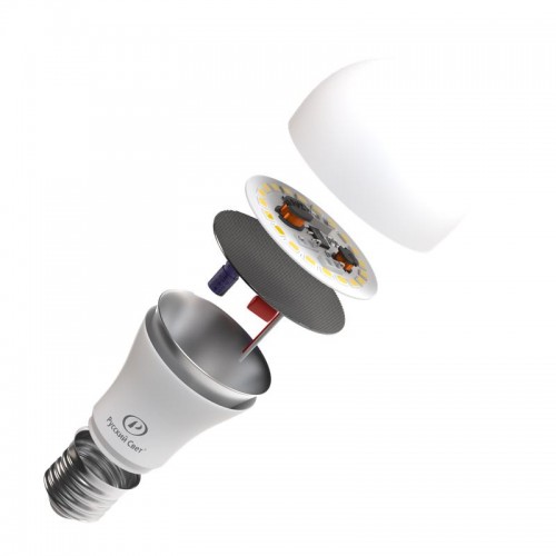 Лампа светодиодная RS LED A60 E27 14W 220-240В 6500К 14Вт 1400лм Ra 90 грушевидная Русский Свет 15010345108