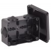 Коробка распаячная для ОП 120х80х50мм УХЛ1 черн. Ruvinil 67051Ч