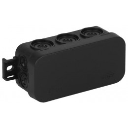 Коробка распределительная ОП Тусо 43х88х35мм УХЛ1 черн. Ruvinil 67091Ч