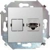 Розетка компьютерная СП Simon 15 RJ45 кат.5E Systimax механизм бел. Simon 1591598-030