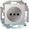 Розетка 1-м СП Simon 15 16А IP20 250В без заземл. защ. шторки винтов. клеммы механизм бел. Simon 1591444-030
