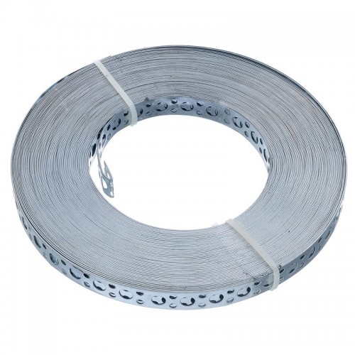 Лента монтажная 0.55х17 прямая 25м цинк этикетка СТРОЙМЕТИЗ 4520049