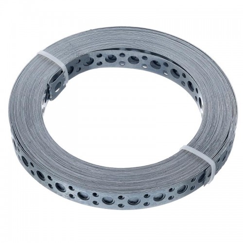 Лента монтажная 0.55х20 прямая 10м цинк этикетка СТРОЙМЕТИЗ 4520099