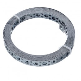 Лента монтажная 0.55х20 прямая 5м цинк этикетка СТРОЙМЕТИЗ 4520069