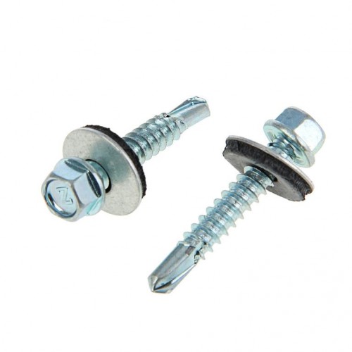 Саморез кровельный 6.3х32 с буром оцинк. (коробка) (уп.5кг) Tech-Krep/Zitar 144791