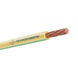 Провод ПуГВнг(А)-LS 1х4 450/750В Ж/З (бухта) (м) Технокабель 00-00149419