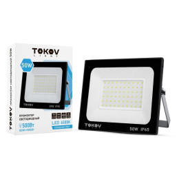 Прожектор светодиодный 50Вт 3400лм 6500К IP65 черн. TOKOV LIGHT TKL-FL/LED-50-6.5K-IP65