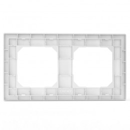 Рамка 2-м Pixel универс. бел. TOKOV ELECTRIC TKE-PX-RM2-C01