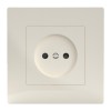 Розетка 1-м СП Pixel 16А IP20 без заземл. в сборе беж. TOKOV ELECTRIC TKE-PX-R1F-C02