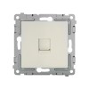 Розетка компьютерная 1-м СП Pixel RJ45 кат.5E механизм беж. TOKOV ELECTRIC TKE-PX-RC1-C02
