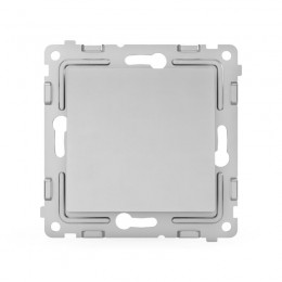 Переключатель проходной 1-кл. СП Pixel 10А IP20 механизм алюм. TOKOV ELECTRIC TKE-PX-P1-C03