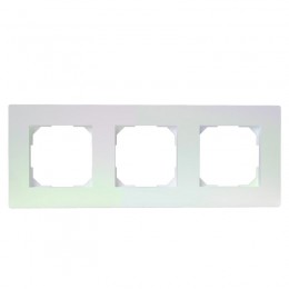 Рамка 3-м Pixel универс. перламутр. TOKOV ELECTRIC TKE-PX-RM3-C04