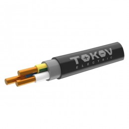 Кабель TOKOV ELECTRIC ППГнг(А)-HF 3х1.5 ОК (N PE) 0.66кВ (м) ТХМ00409113