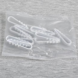 Дюбель-хомут для круглого кабеля 11-18мм бел. (уп.100шт) TOKOV ELECTRIC TKE-DH-11-18-C01