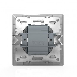 Выключатель 2-кл. СП AVA 10А IP20 с индикатором в сборе бел. TOKOV LIGHT TKL-AV-V2IF-C01