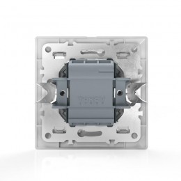 Переключатель проходной 2-кл. СП AVA 10А IP20 в сборе бел. TOKOV LIGHTTKL-AV-P2F-C01