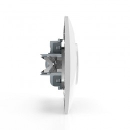 Розетка 1-м СП AVA 16А IP20 без заземл. без защ. шторок в сборе бел. TOKOV LIGHT TKL-AV-R1F-C01