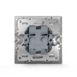 Розетка 1-м СП AVA 16А IP20 без заземл. без защ. шторок в сборе бел. TOKOV LIGHT TKL-AV-R1F-C01