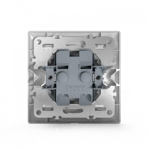 Розетка 1-м СП AVA 16А IP20 без заземл. без защ. шторок в сборе бел. TOKOV LIGHT TKL-AV-R1F-C01