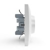 Розетка 2-м СП AVA 16А IP20 с заземл. защ. шторки в сборе бел. TOKOV LIGHT TKL-AV-R2FZSF-C01