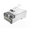 Коннектор RJ45(8P8C) кат.6 экранир. универс. (уп.100шт) TOKOV ELECTRIC TKE-CNR-623-STP