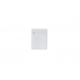 Розетка компьютерная 8P8C (RJ45) UTP кат.5E 1 порт TOKOV ELECTRIC TKE-SMB-8P8C-1P-UTP