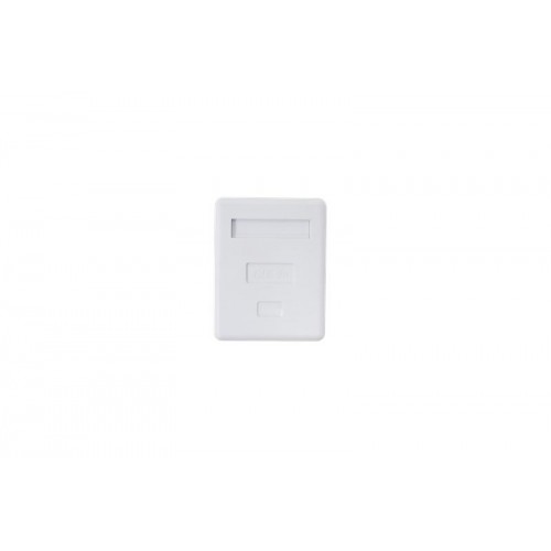 Розетка компьютерная 8P8C (RJ45) UTP кат.5E 1 порт TOKOV ELECTRIC TKE-SMB-8P8C-1P-UTP