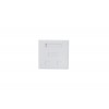 Розетка компьютерная 8P8C (RJ45) UTP кат.5E 2 порта TOKOV ELECTRIC TKE-SMB-8P8C-2P-UTP
