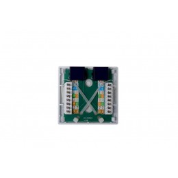 Розетка компьютерная 8P8C (RJ45) UTP кат.5E 2 порта TOKOV ELECTRIC TKE-SMB-8P8C-2P-UTP