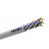 Кабель витая пара U/UTP 4х2х24 AWG кат.5E ССA PVC TOKOV Light (м) TOKOV ELECTRIC TKL-C06-U42CCA-5E-305-PVC