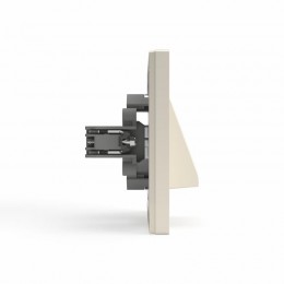 Вывод кабеля СП Pixel IP20 механизм беж. TOKOV ELECTRIC TKE-PX-CP-C02