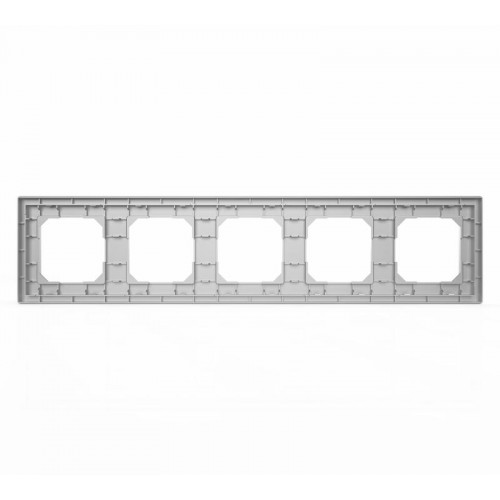 Рамка 5-м Pixel алюм. TOKOV ELECTRIC TKE-PX-RM5-C03