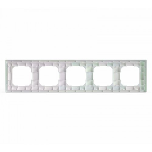 Рамка 5-м Pixel перламутр. TOKOV ELECTRIC TKE-PX-RM5-C04