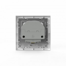 Розетка 1-м СП Pixel IP20 с заземл. с 2-мя заряд. устр. USB тип A+C механизм бел. TOKOV ELECTRIC TKE-PX-R1U2AC-C01