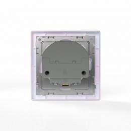 Розетка 1-м СП Pixel IP20 с заземл. с 2-мя заряд. устр. USB тип A+C механизм перламутр. TOKOV ELECTRIC TKE-PX-R1U2AC-C04