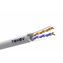 Кабель витая пара F/UTP 2х2х24AWG кат.5E PVC TOKOV ELECTRIC TKE-C06-F22-5E-305-PVC