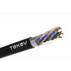 Кабель витая пара F/UTP 4х2х24AWG (0.48мм) кат.5E PE Fluke tested (м) TOKOV ELECTRIC TKE-C05-F/UTP-42-5E-305-OD