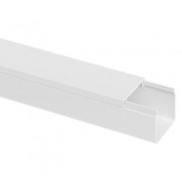 Кабель-канал 25х25 L2000 пластик бел. TOKOV ELECTRIC TKE-KK-25-25-2000-WH