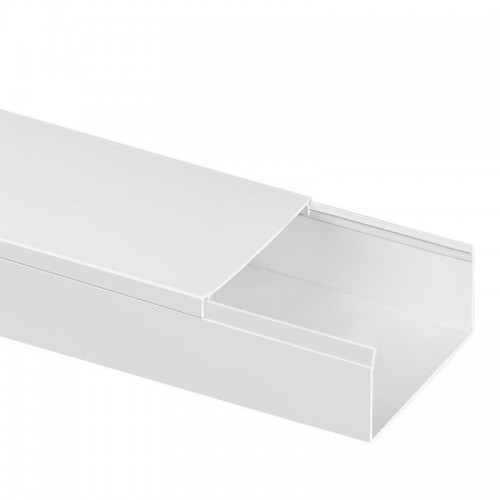 Кабель-канал 100х40 L2000 пластик бел. TOKOV ELECTRIC TKE-KK-100-40-2000-WH