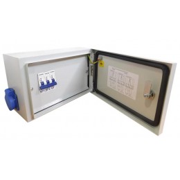 Ящик с понижающим трансформатором ЯТП 0.25 230/12 (3 авт. выкл.) IP54 TOKOV ELECTRIC TKE-TT13-12-250-54