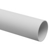 Труба гладкая ПВХ жесткая легкая d25мм сер. (дл.2м) TOKOV ELECTRIC TKE-THG-PVC-25-2-C06