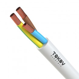 Провод TOKOV ELECTRIC ПВС 3х2.5(2х2.5+1х2.5) 380В Б (м) 1945492